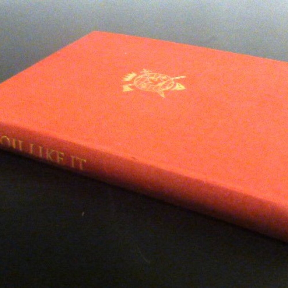 1934 1st Ed. Published The New TEMPLE SHAKESPEARE M.R Ridley Theatre Play Book